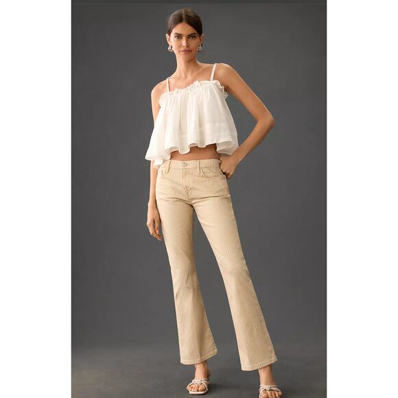 Frame Le Crop Mini Mid-Rise Bootcut Flare Jeans - New 31 waist - Picture 1 of 5